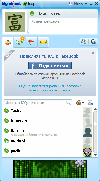 ������� ��� bigmir)net ICQ