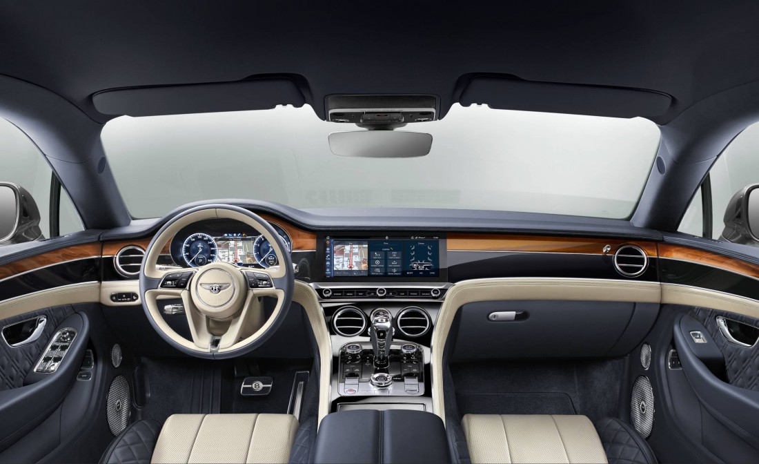 Приборная панель Bentley Continental GT 2018