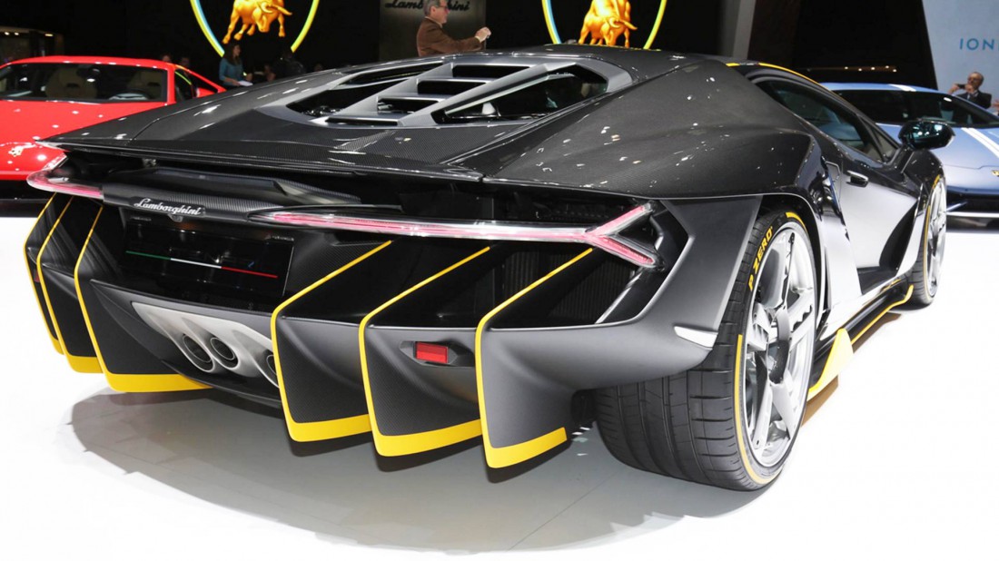 Велика вероятность того, что задницу Lamborghini Vitola