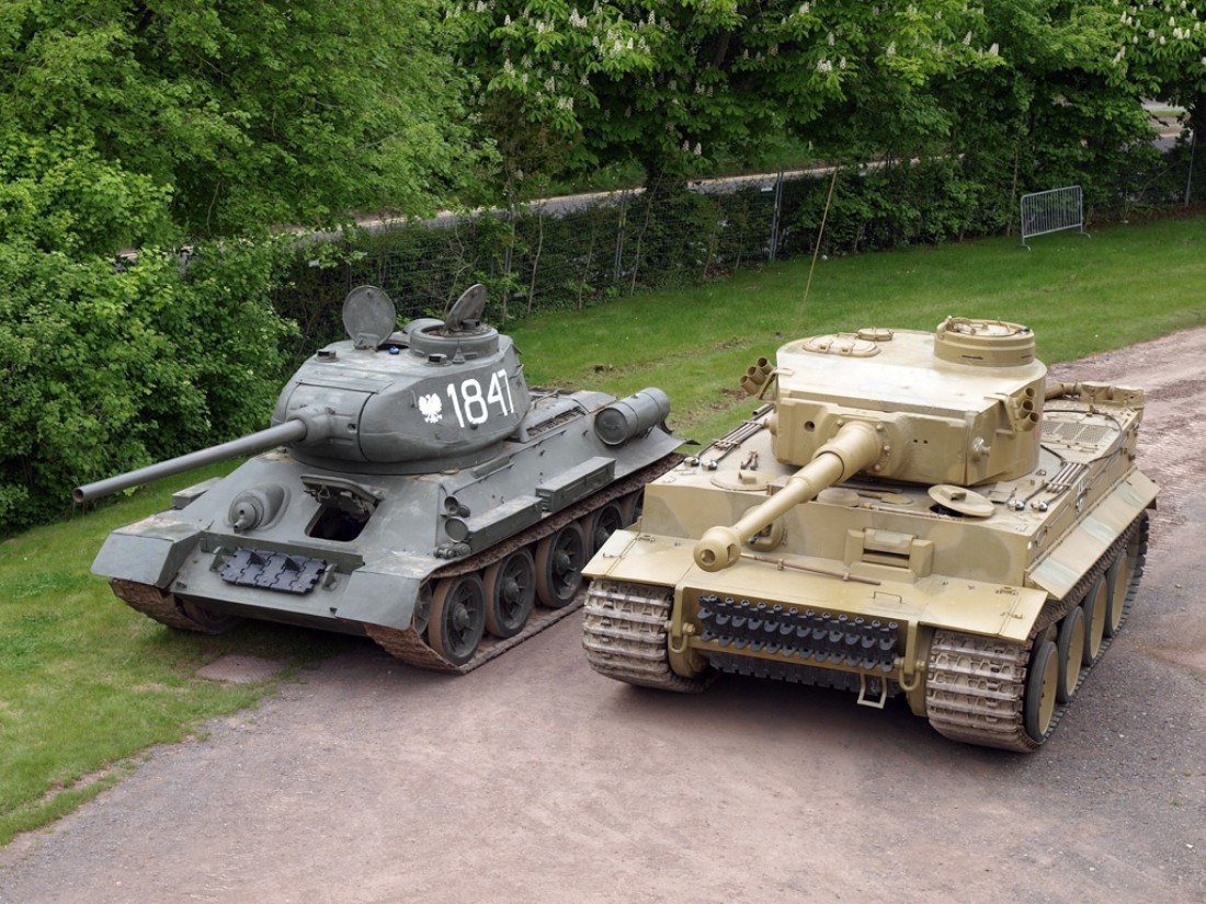 Т-34 и Tiger. Два самых легендарных танка Второй мировой