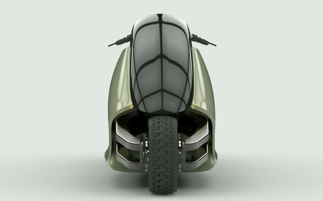 GyroCycle — электробайк с запасом хода 130 км