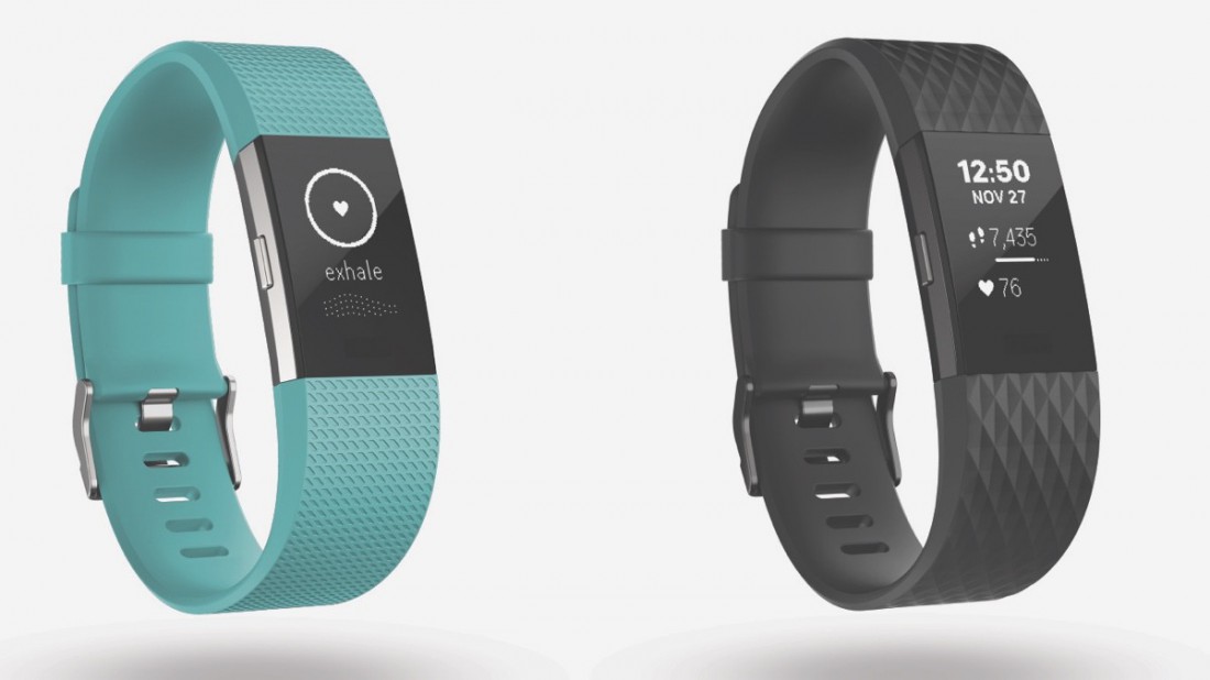 Фитнес-трекер и пульсометр Fitbit Charge 2 and Flex 2