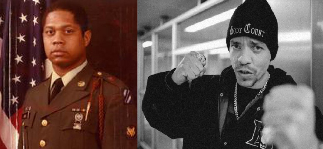Ice-T. Служил 4 года в 35-й пехоте США