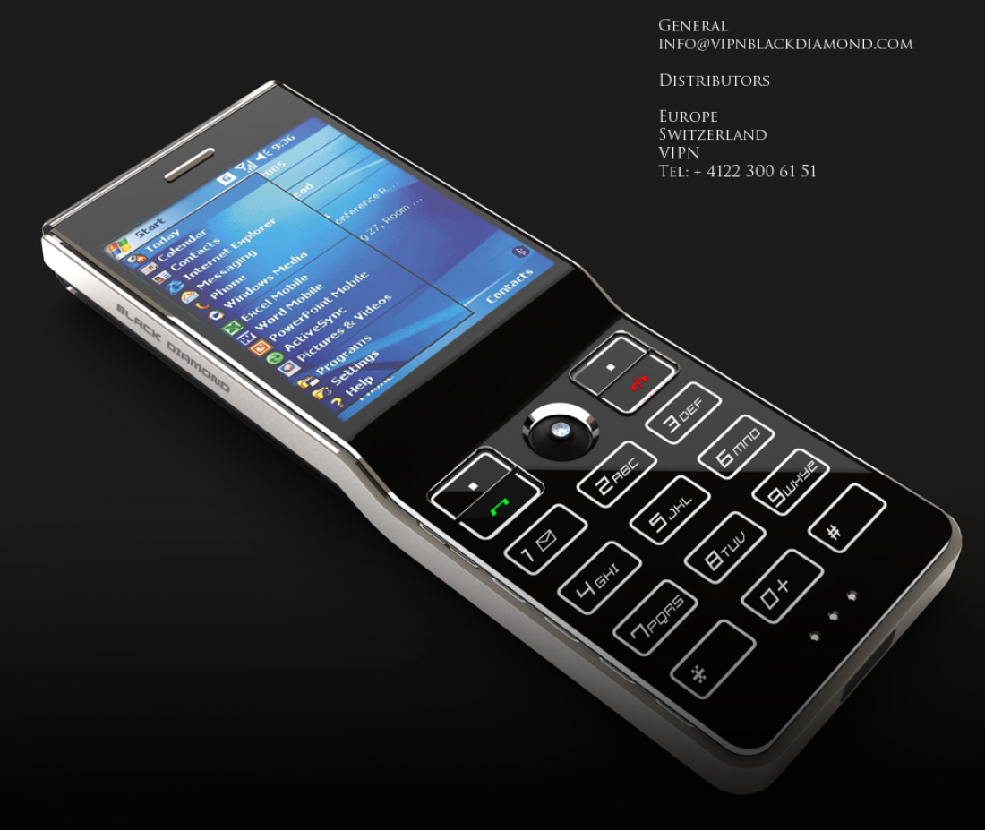 Sony Ericsson Black Diamond — $300 тысяч
