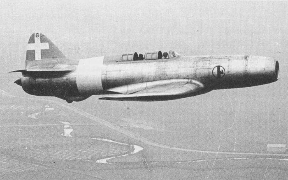 Caproni-Campini N.1 — один из первых в мире летающих реактивных самолетов