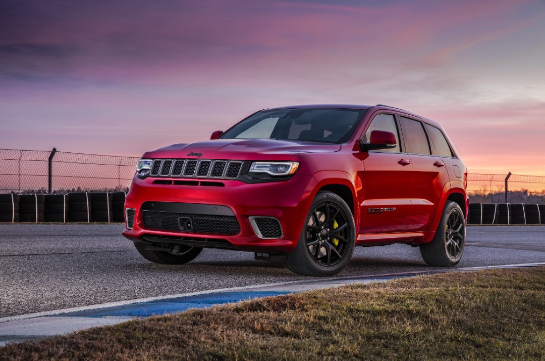 Jeep Grand Cherokee Trackhawk — самый мощный и быстрый в мире внедорожник