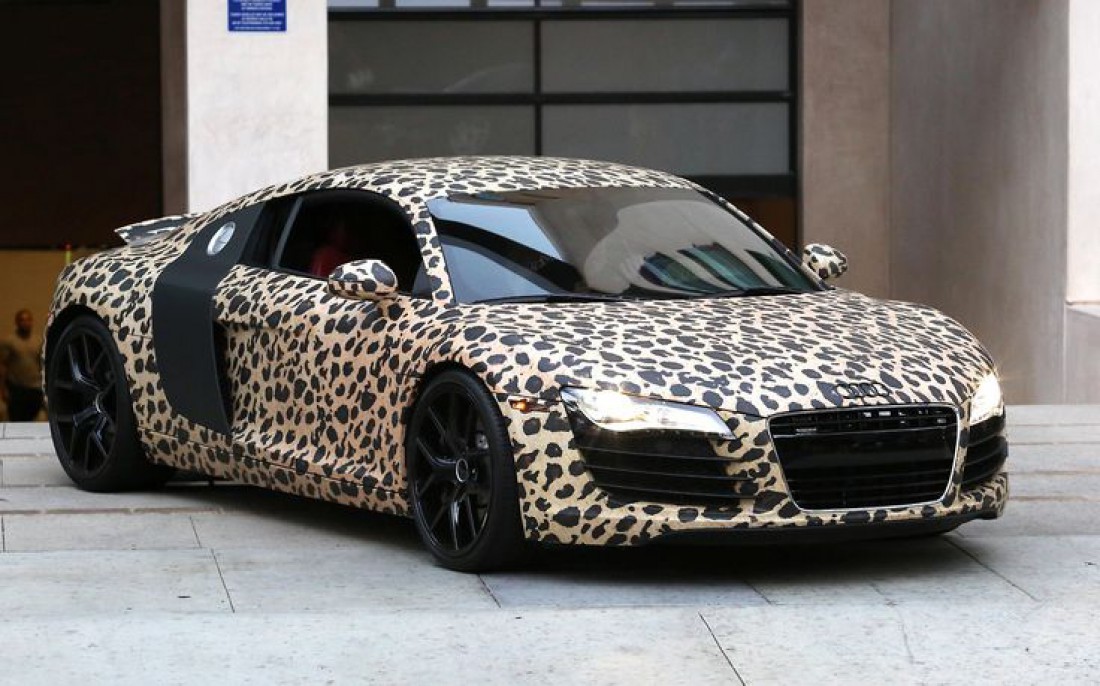 Audi R8 Джастина Бибера