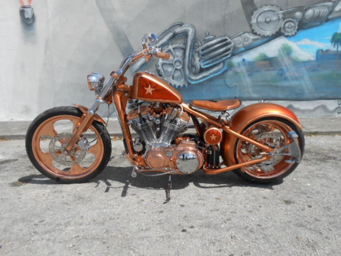 Медный Copper Sportster