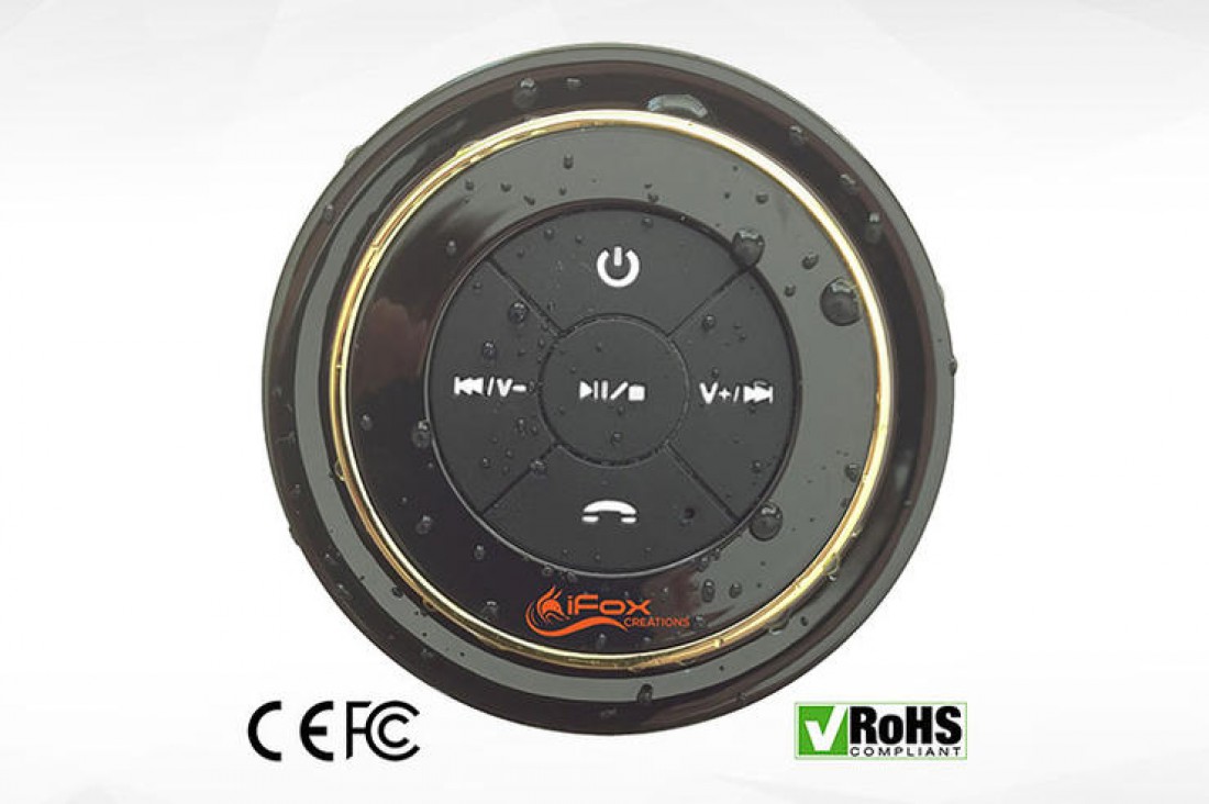 Непромокающий bluetooth-динамик iFox. Цена - 700 грн