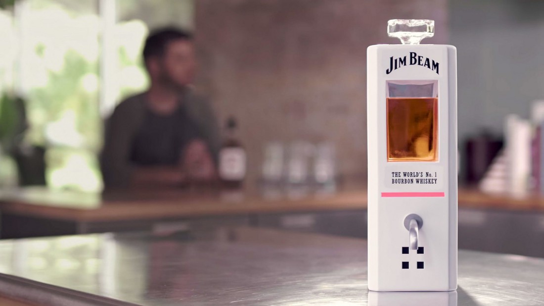 JIM — умная бутылка от Jim Beam