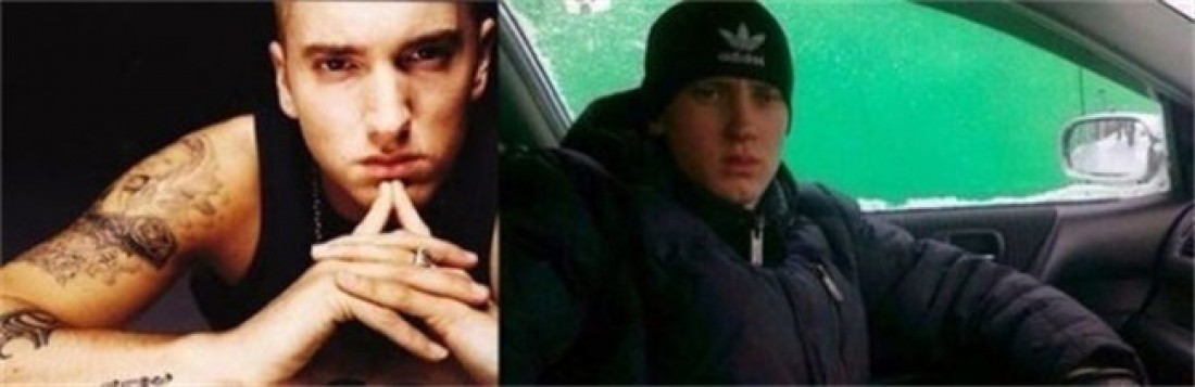 Эминем и шапка Adidas