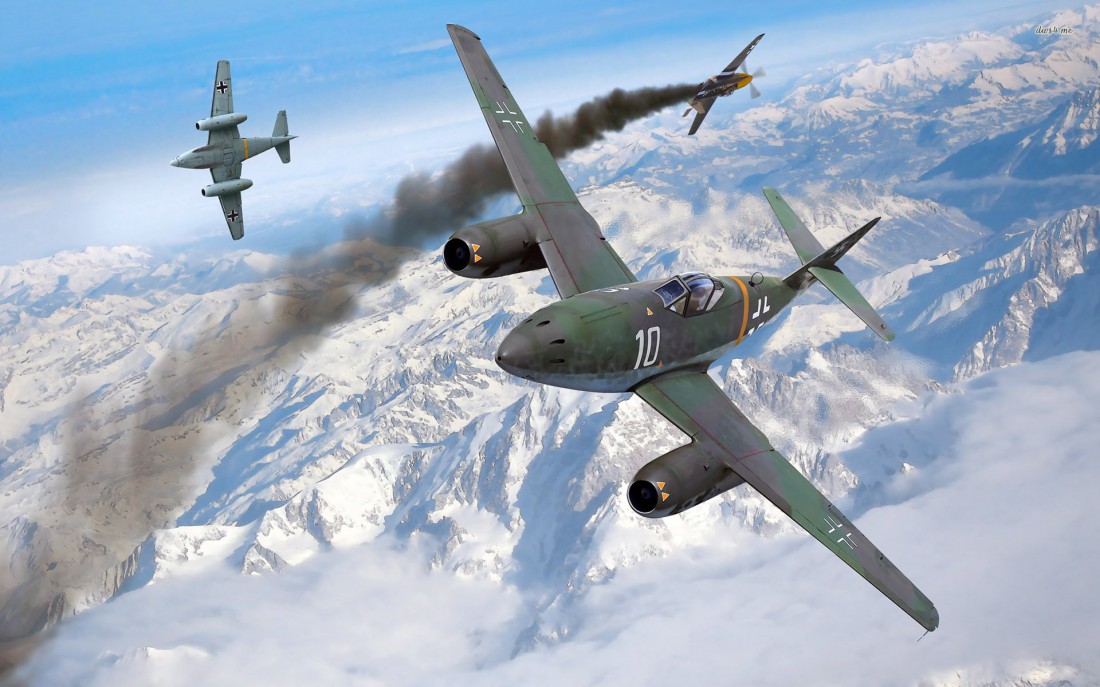 Messerschmitt Me.262 — первый в мире турбореактивный самолет. Дело рук немецких нацистов