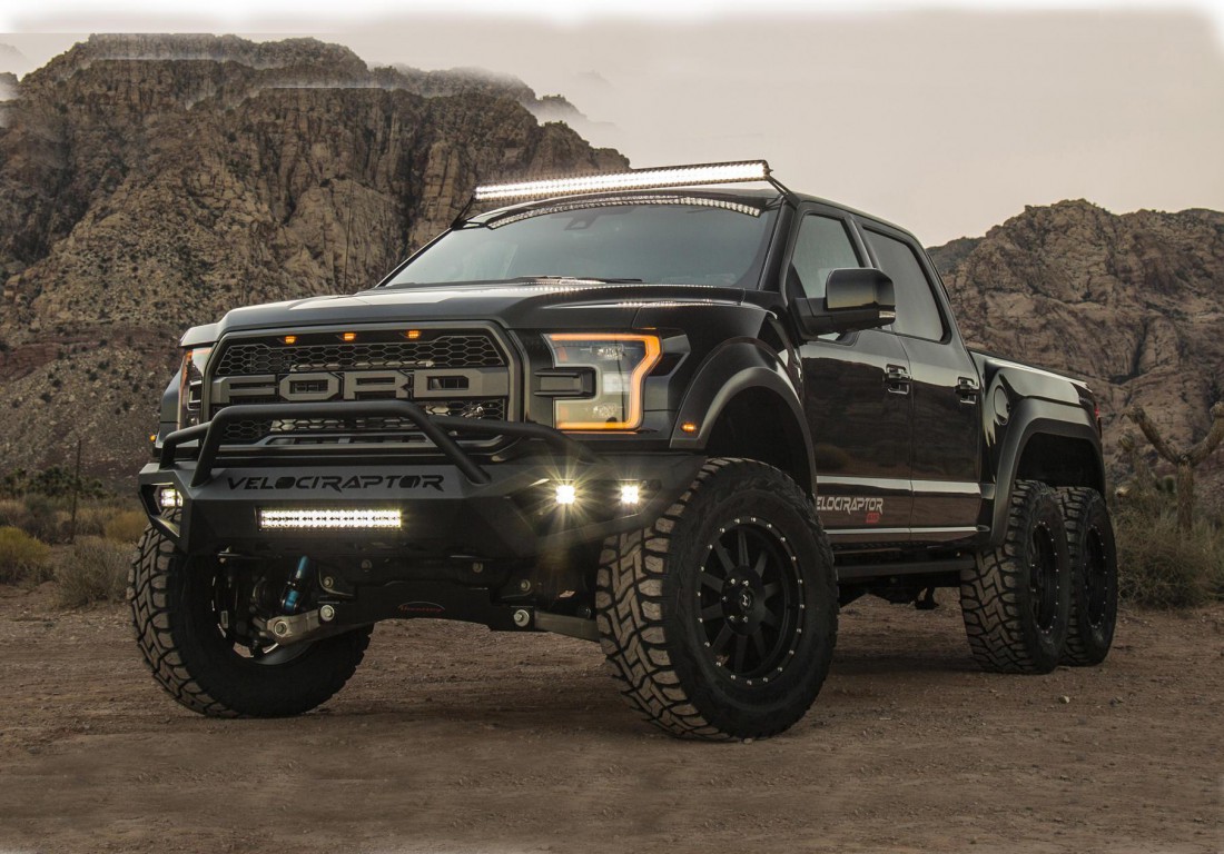 Грозный Hennessey VelociRaptor 6x6