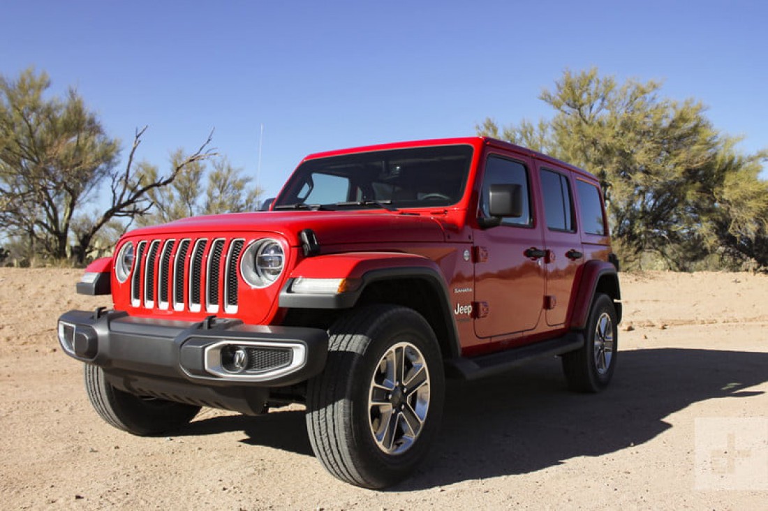 Jeep Wrangler. Модель, представленная в 2018. На конвейер поставят в 2020