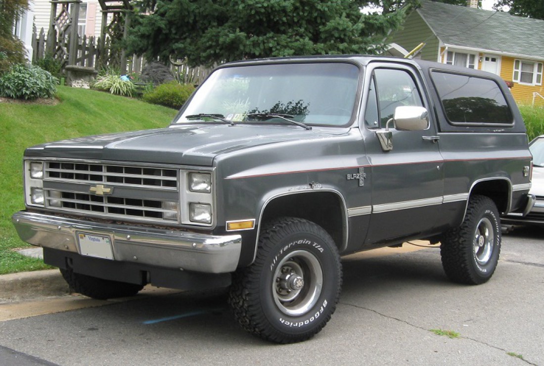Первый Chevrolet S-10 Blazer был представлен в 1982-м