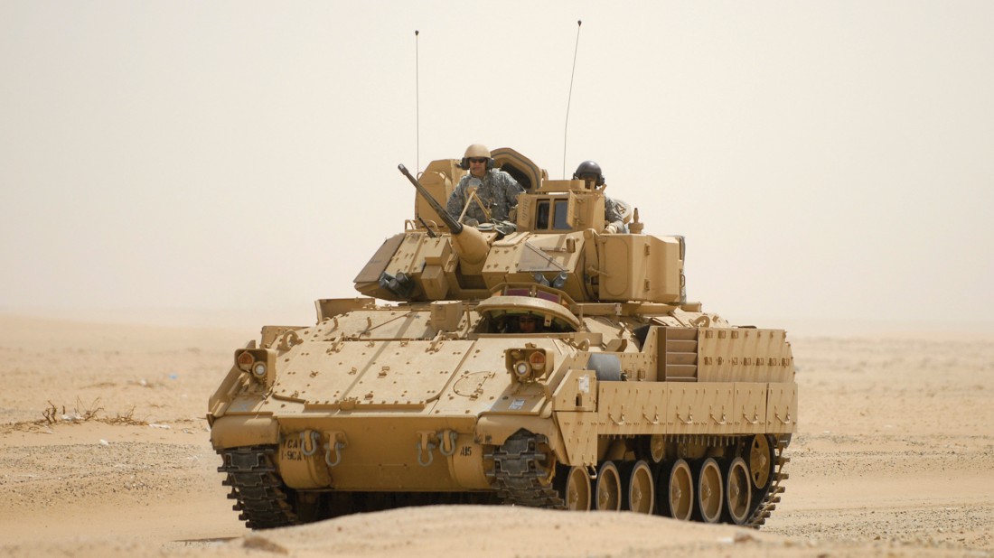 БМП M2 Bradley. Страна-производитель — США