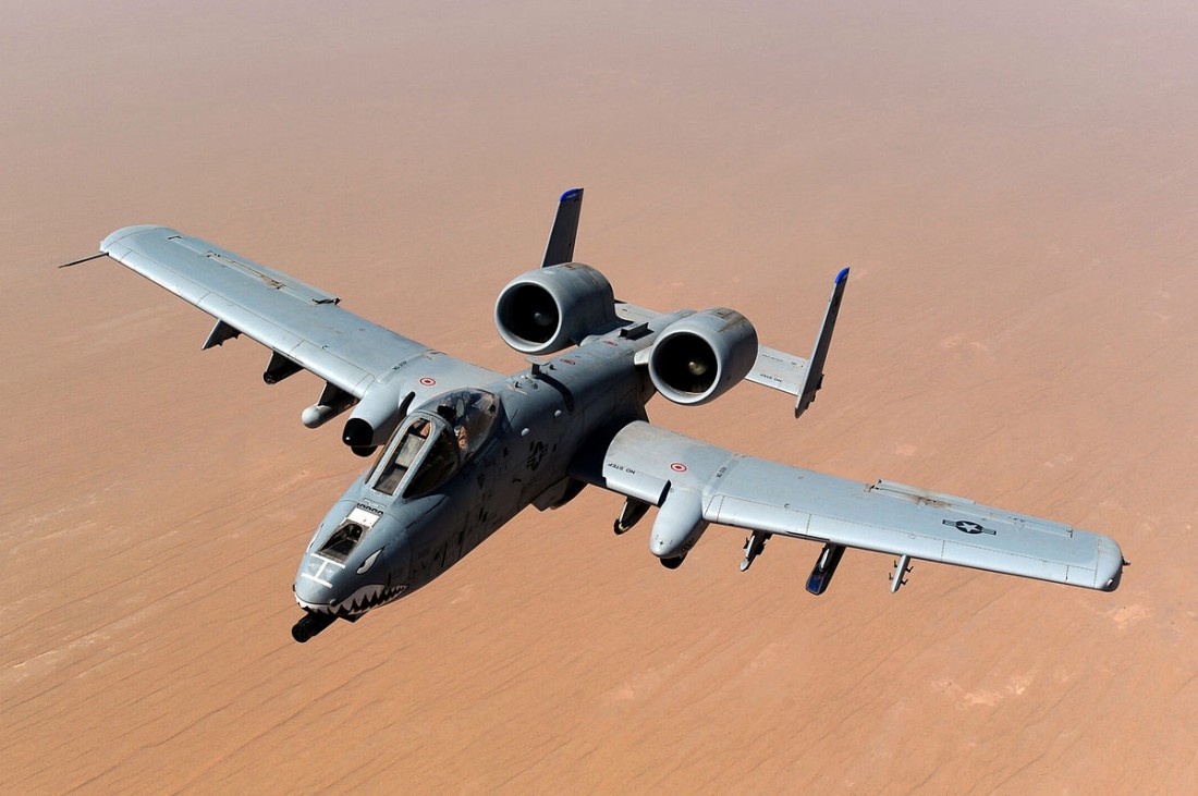 A-10 Thunderbolt II, на который устанавливают GAU-8 Avenger