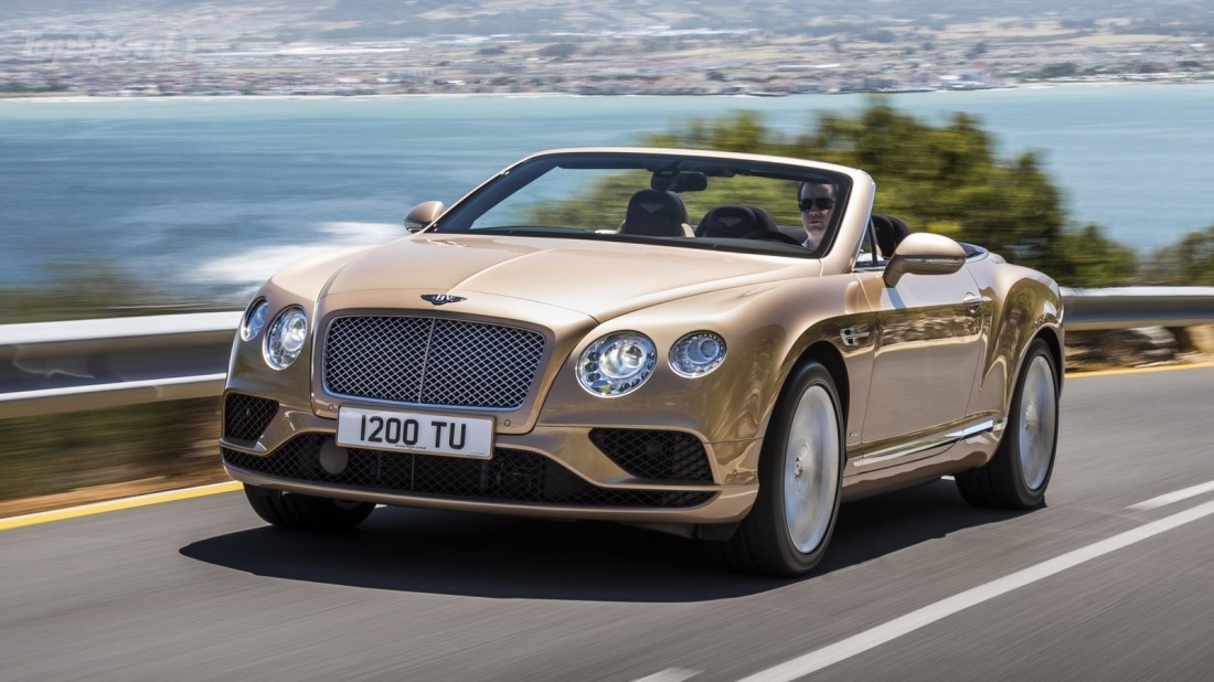 №6. Bentley Continental GT Speed Convertible 2016 — $263,4 тысячи