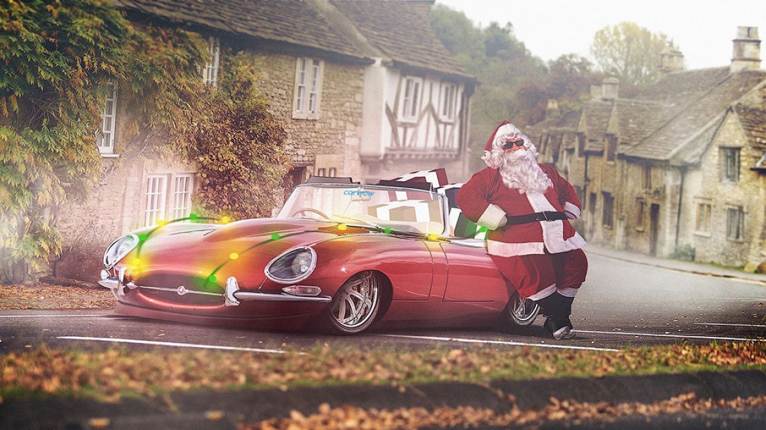 Jaguar E-Type — для езды по английским городкам