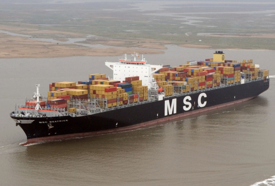 MSC Daniela построен в верфи Samsung Heavy Industry Shipyard