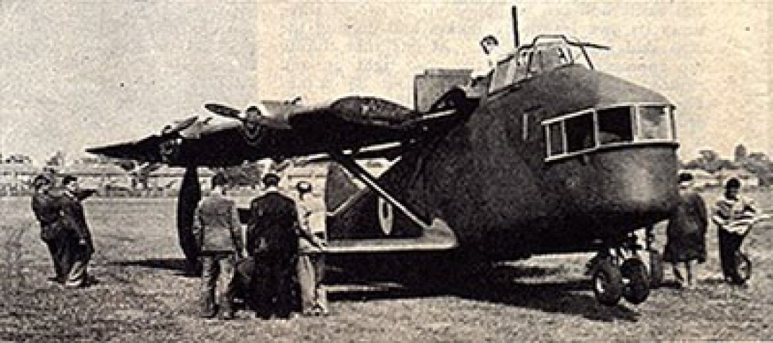 General Aircraft G. A.L. 38 Fleet Shadower в воздухе вел себя крайне неуклюже