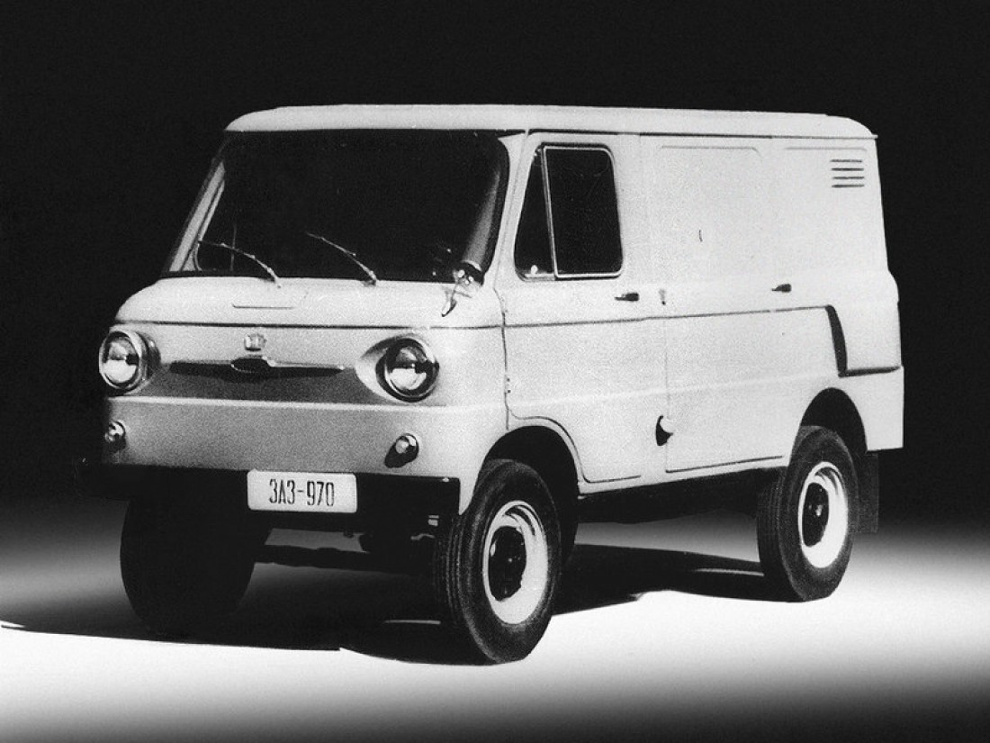 ЗАЗ-970Б. Главное различие от базовой модели — форма кузова