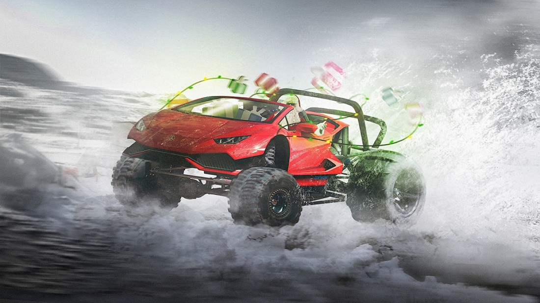 Lamborghini Huracan — для езды по пустыням
