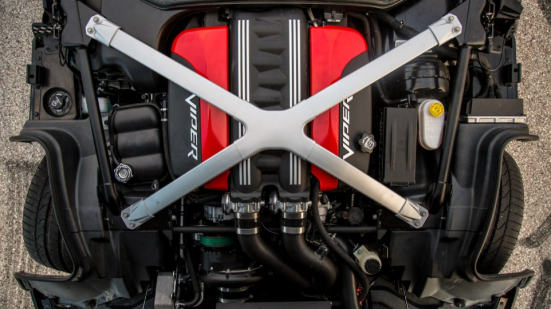 Новая мощность движка Hennessey Venom 800 Dodge Viper — 819 л.с.