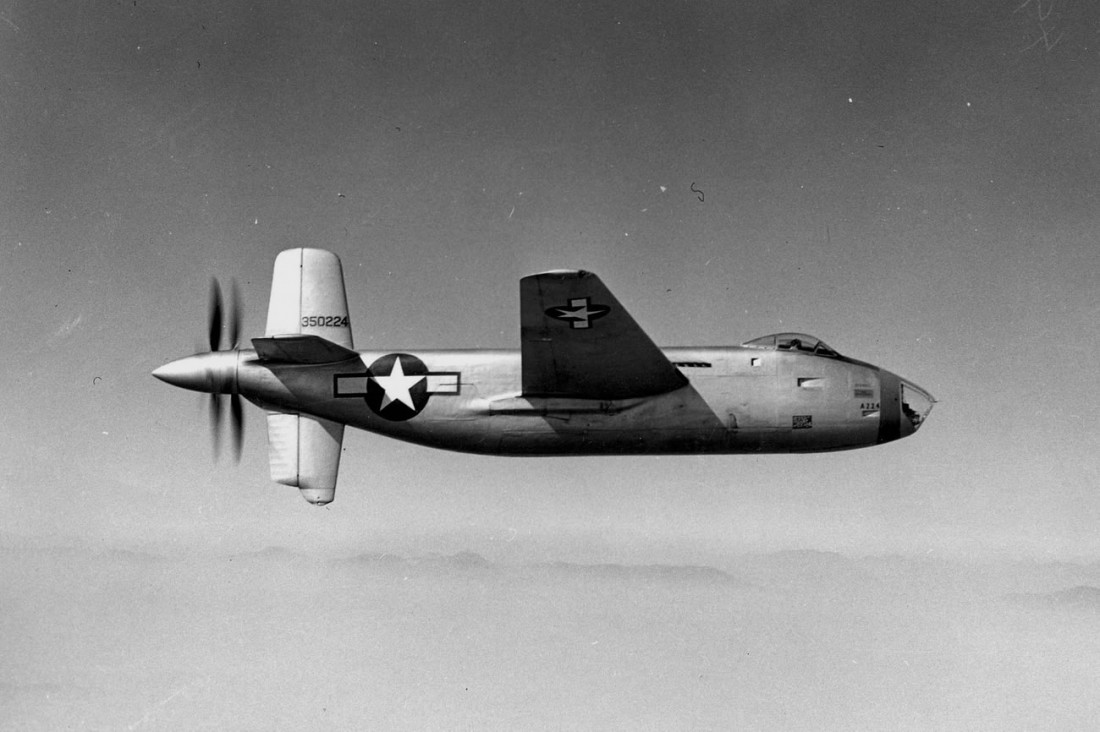 Douglas XB-42 Mixmaster. Американский экспериментальный бомбардировщик, разработанный в 1943 году