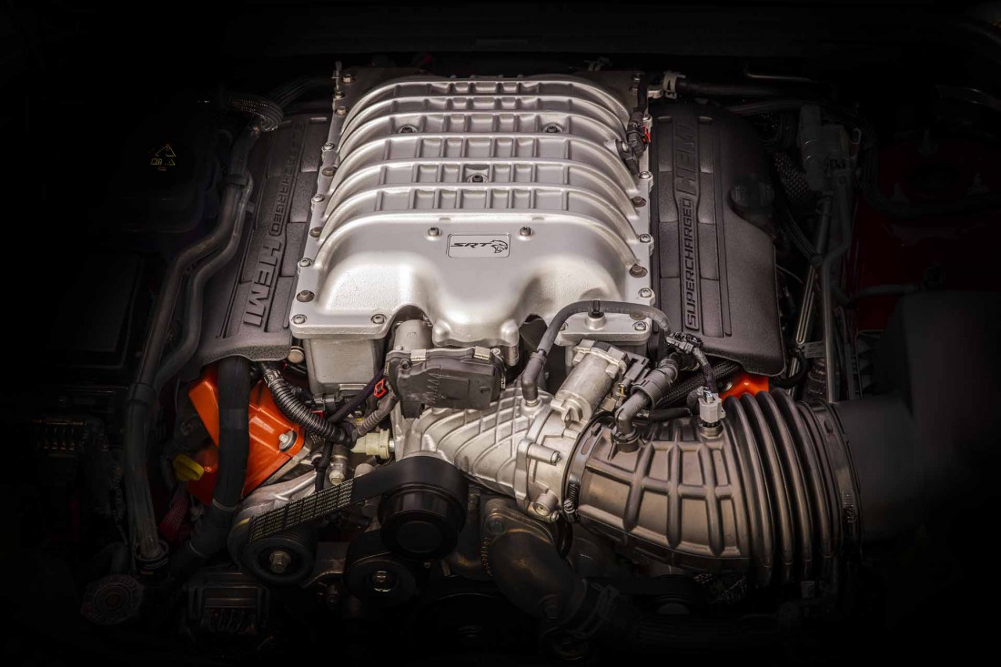 6.2-литровый V8, помещенный на борт Jeep Grand Cherokee Trackhawk