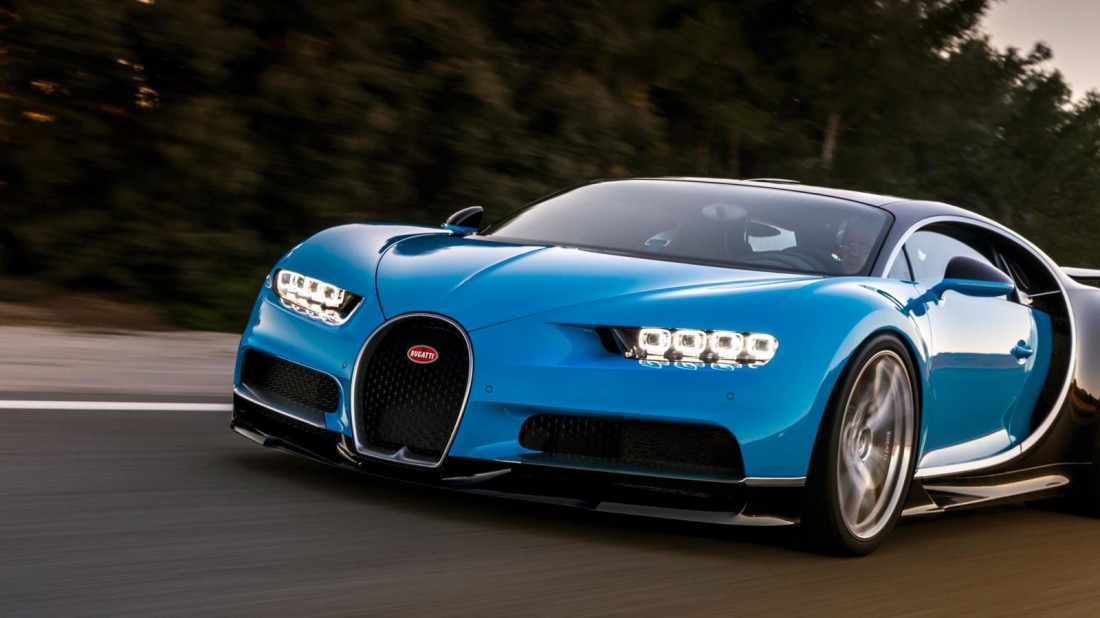 Bugatti Chiron менее прожорлив своего старшего брата Bugatti Veyron