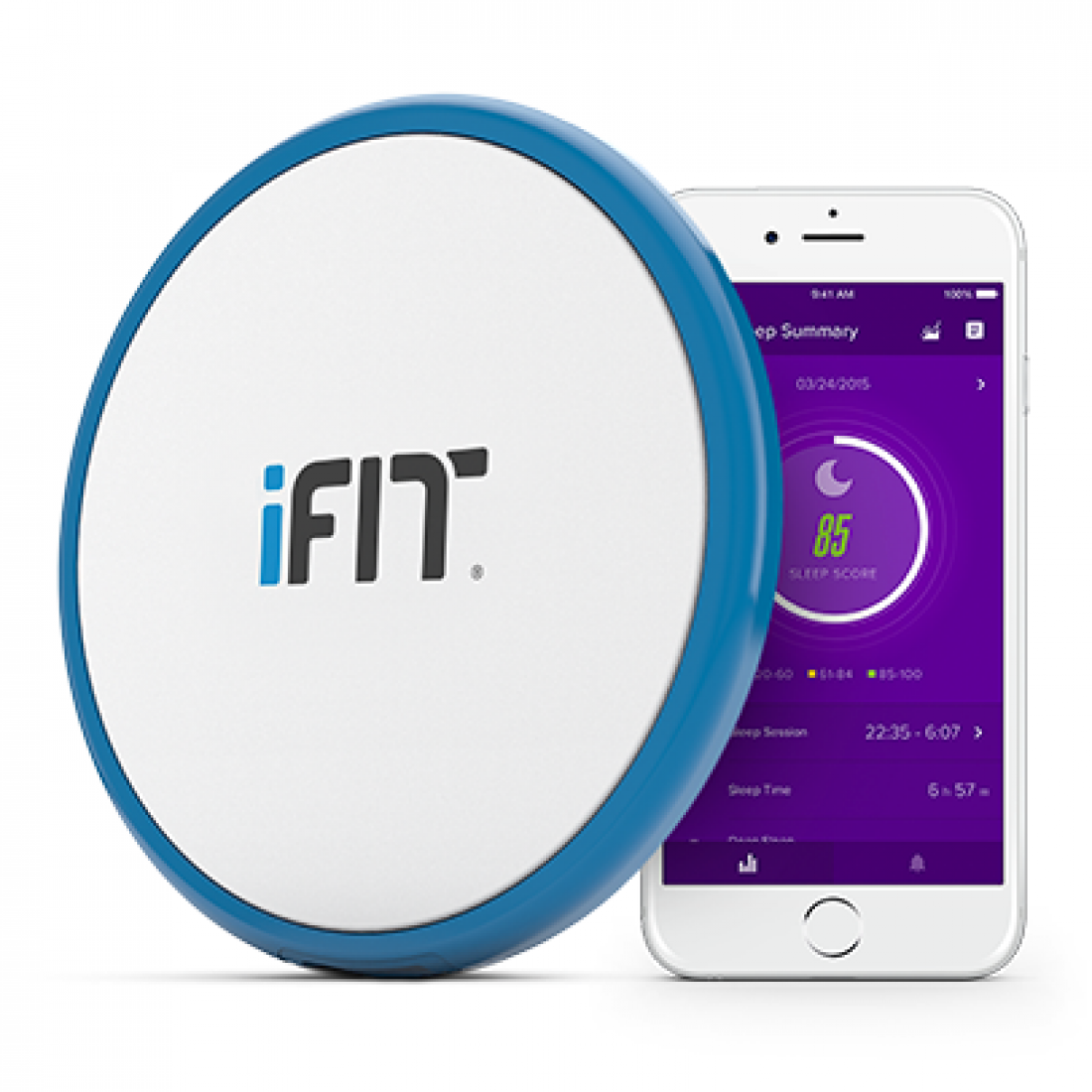 iFit Sleep HR — трекер сна, который подкладывается под матрас