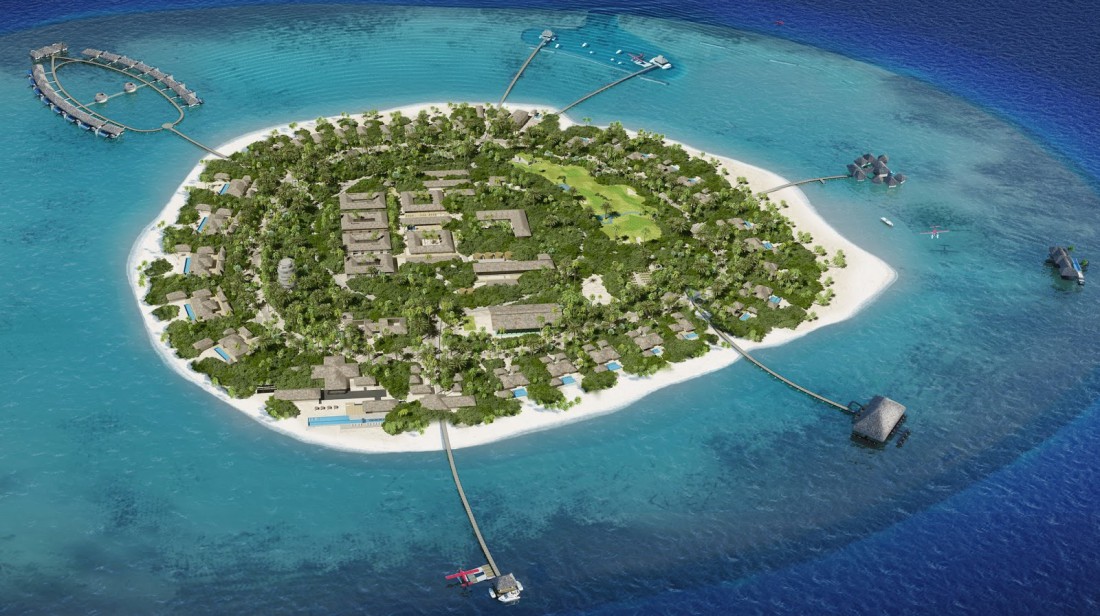Частный остров Velaa Private Island, уже принимающий гостей
