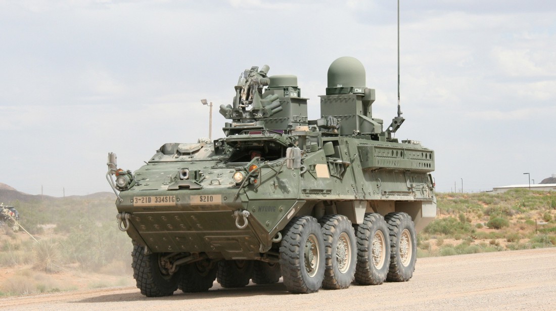 Американская бронированная машина Stryker