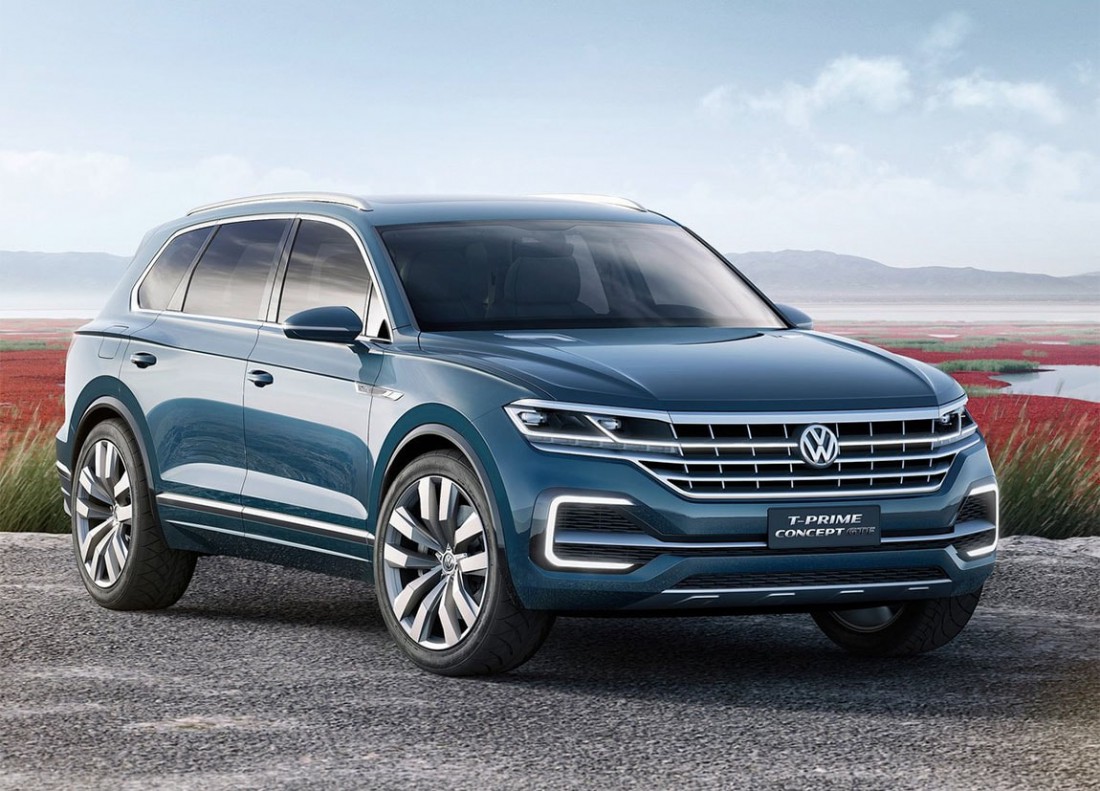 Новый Volkswagen Touareg 2018 или старый T-Prime GTE Concept