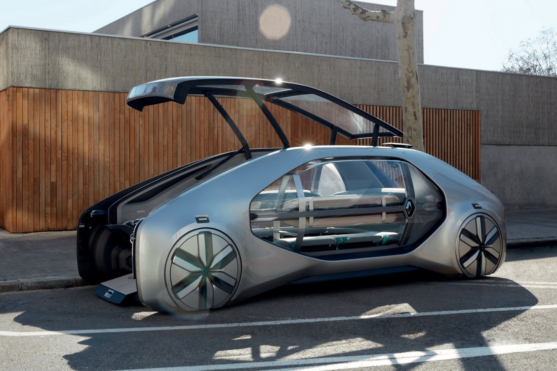 Фишки Renault EZ-GO — стеклянная дверь и панорамная крыша
