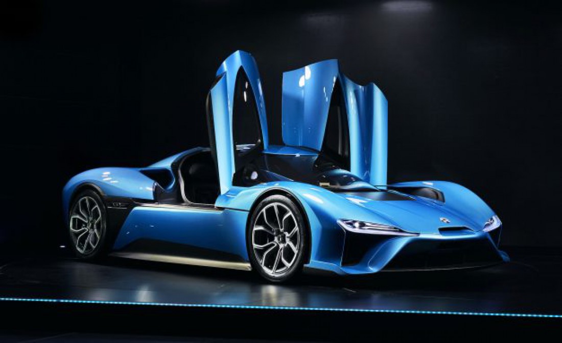 С нуля до 100 км / час NextEV Nio EP9 разгоняется за 2,7 секунды