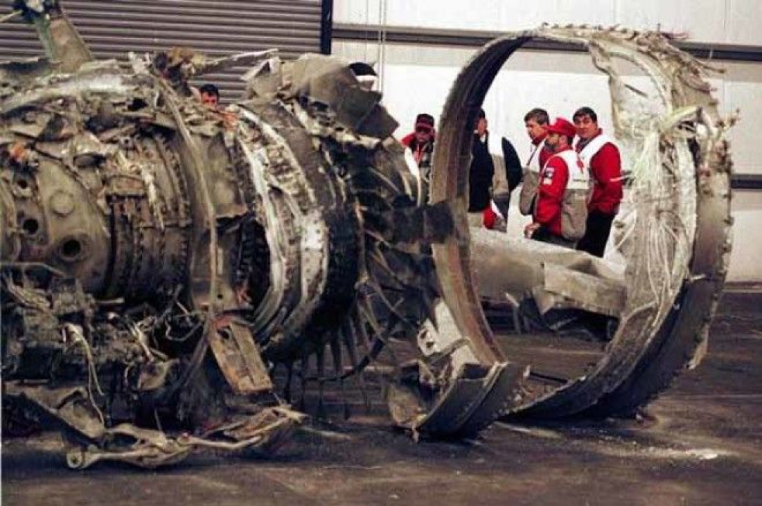 Разбитый Boeing 767 авиакомпании Egypt Air