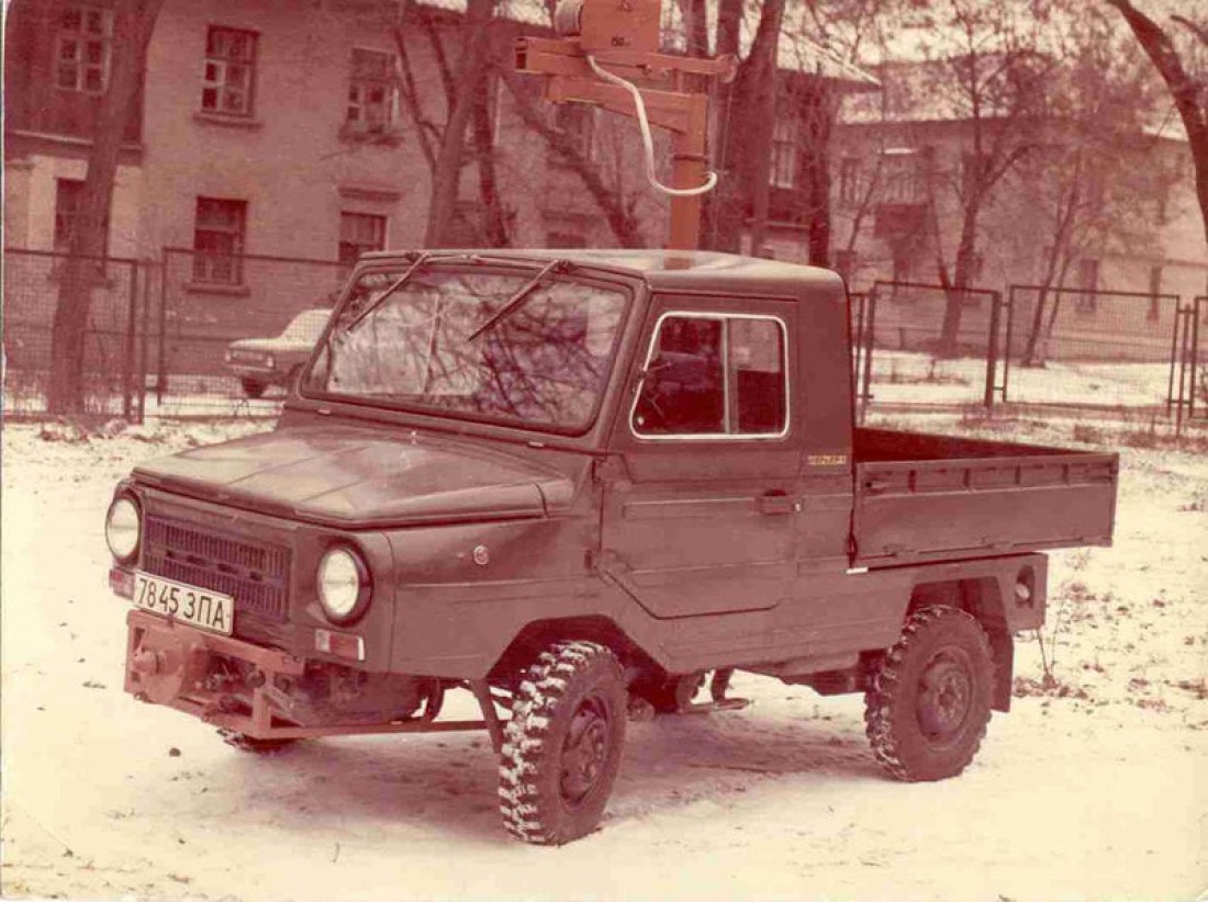 ЗАЗ-2320. Тот же ЛуАЗ-969, но с самосвалом