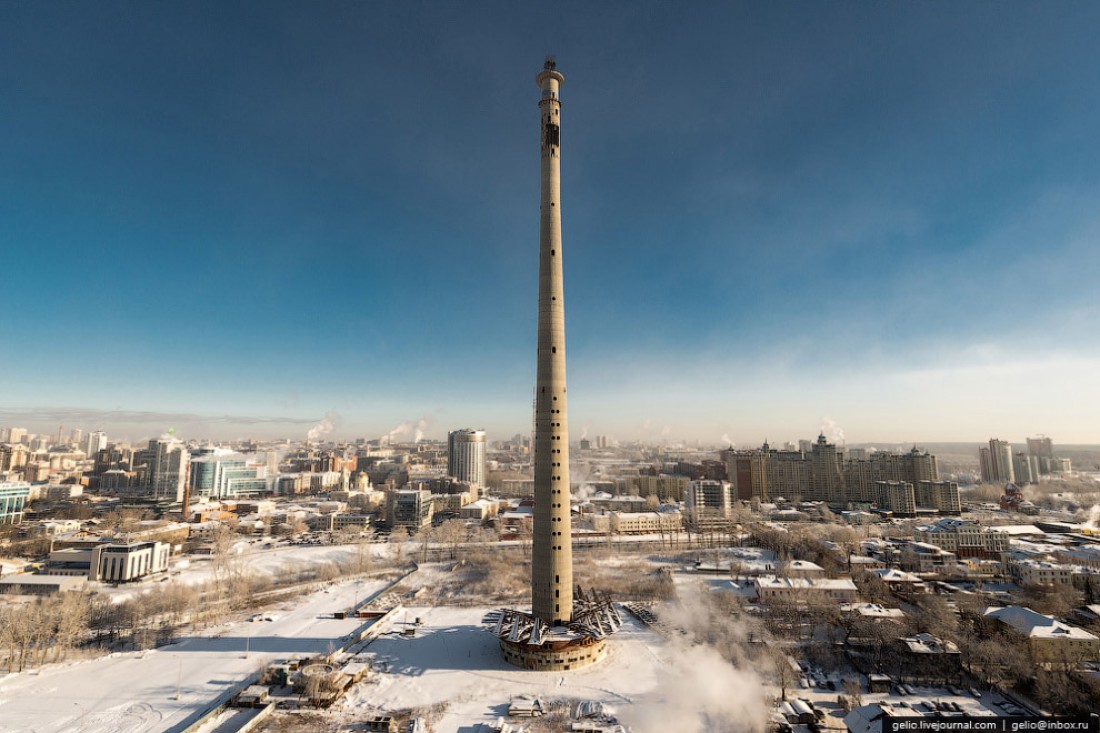 Екатеринбургская телевизионная башня, Россия. Одно из самых высоких заброшенных зданий мира