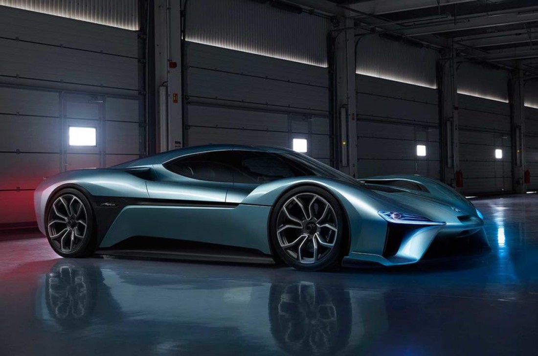 Кузов NextEV Nio EP9 сделан из карбона