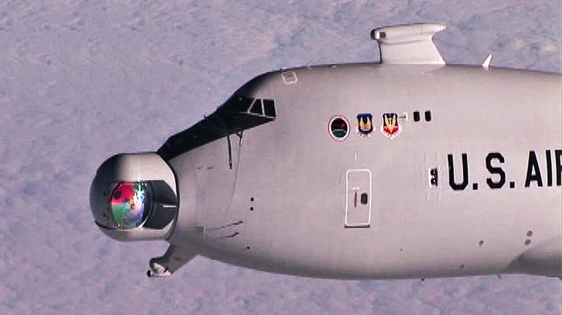 Boeing YAL-1 и его лазер
