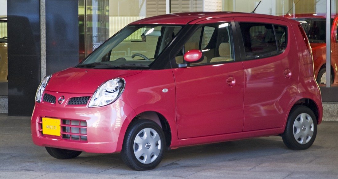 Nissan Moco. Что напоминает дизайн кузова автомобиля?