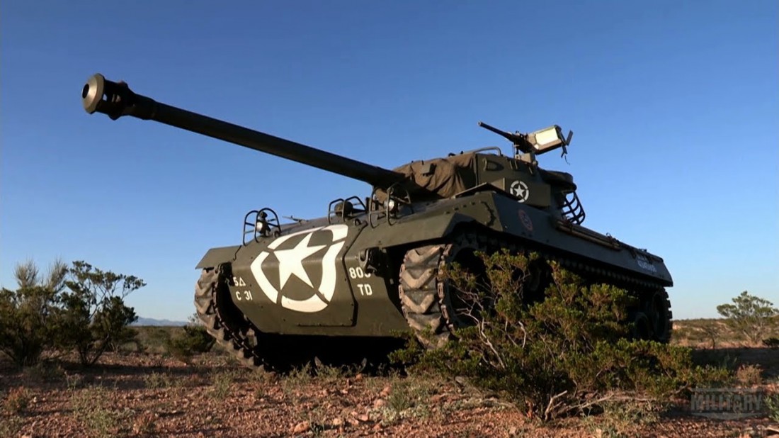 M18 Hellcat — 76-мм самоходная артиллерийская установка, созданная одной из автомобильных компаний