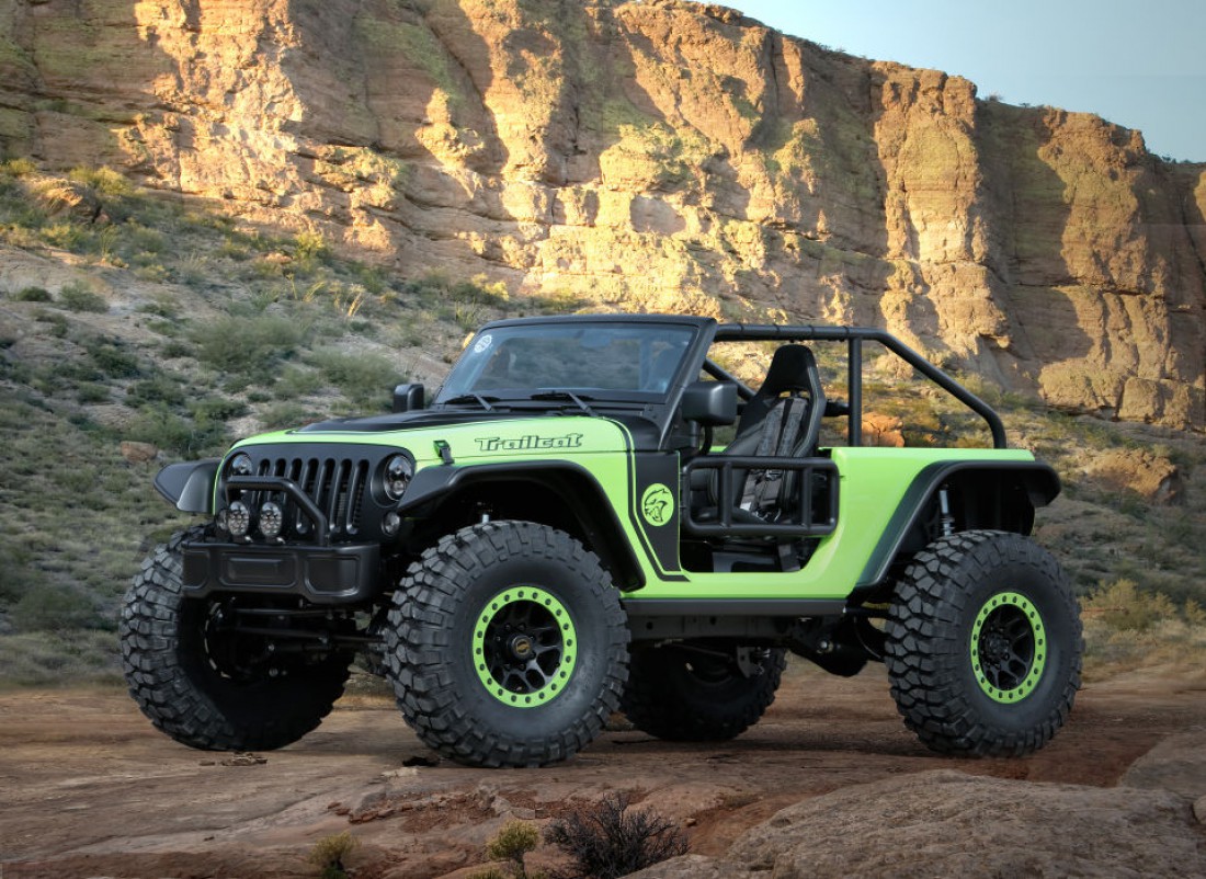707-сильный Jeep Trailcat