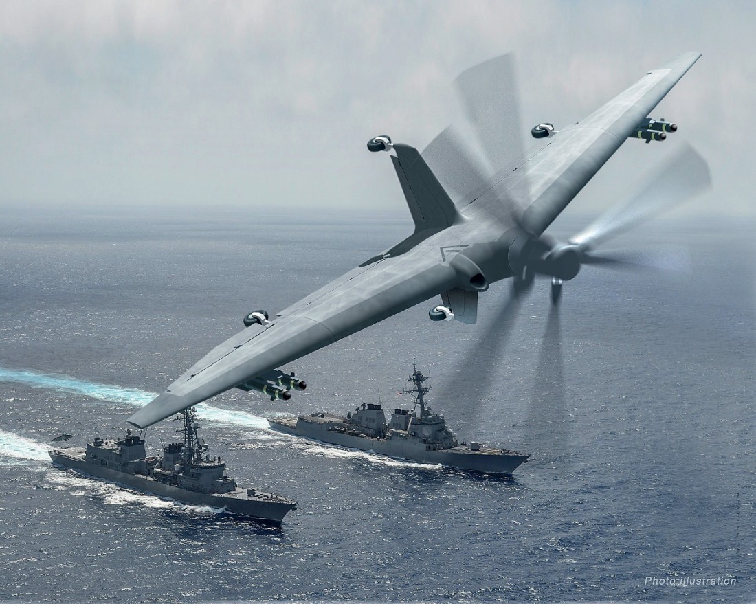 БПЛА Tern. Ожидаемая дальность полета — 1600 км