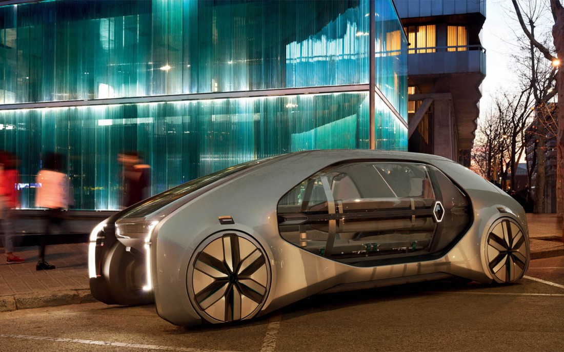 Renault EZ-GO — электрокар-беспилотник общественного пользования