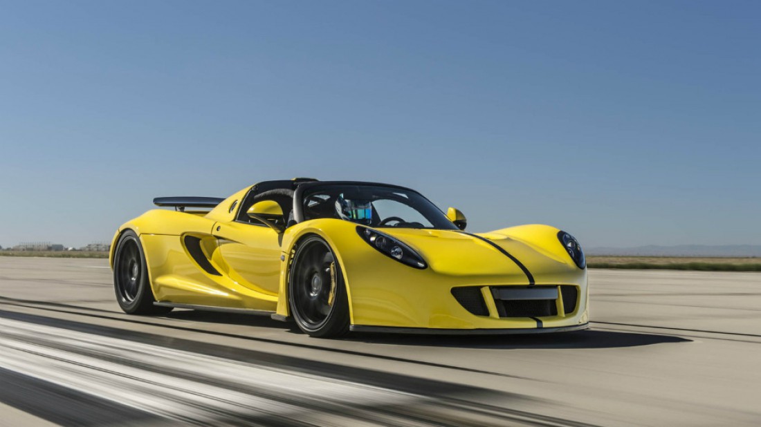 Hennessey Venom GT Spyder — новый самый быстрый автомобиль в мире