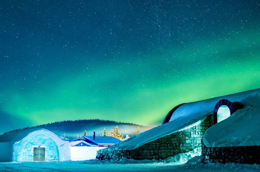 IceHotel, Швеция. Один из самых живописных