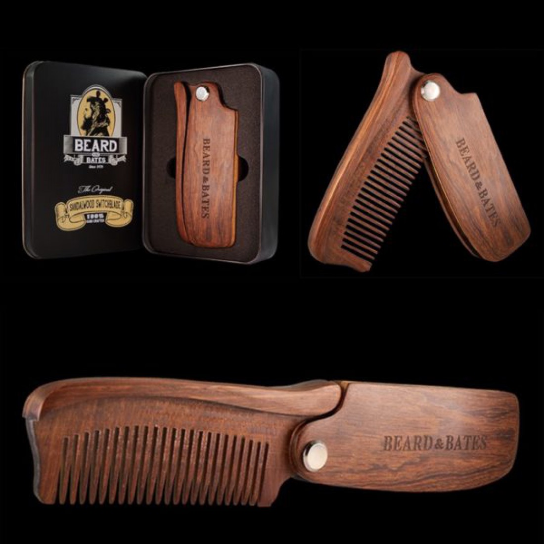 Расческа для бороды от Beard & Bates. Цена — $23